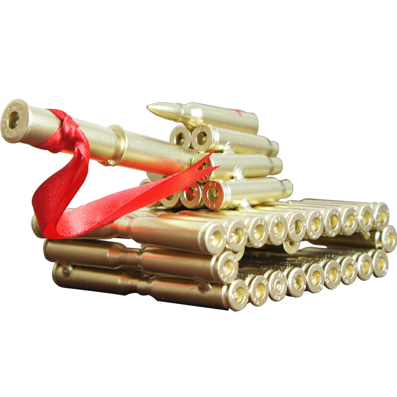 仿真真子弹壳坦克大炮工艺品模型家居橱窗装饰摆件