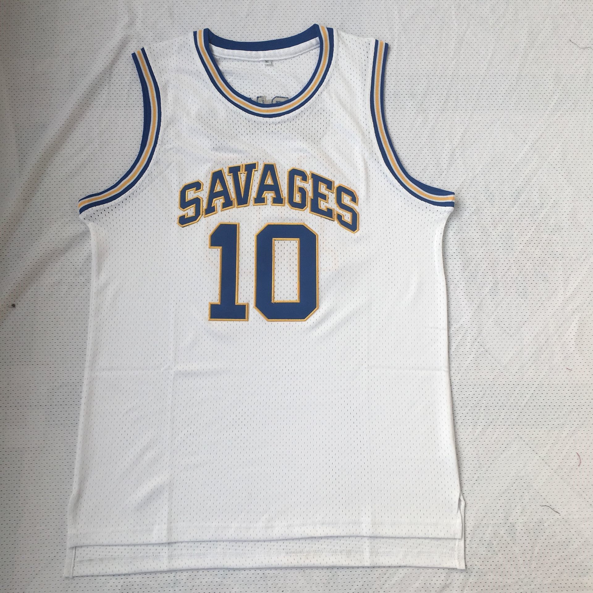 ncaa罗德曼10号蓝色白色绿色大学球衣篮球服