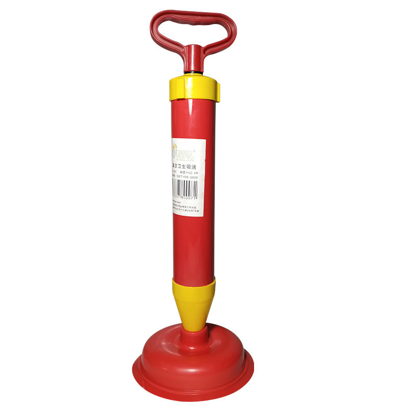 通下水道厕所神器气压管道疏通卫生间工具蹲坑式马桶一炮皮搋子通