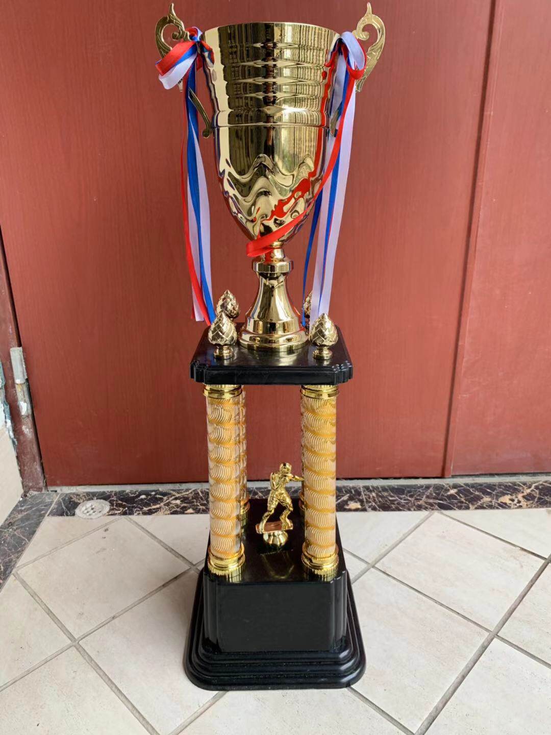 金属奖杯,团队拳击 搏击比赛奖杯泰拳赛事奖杯定制 水晶奖杯奖牌