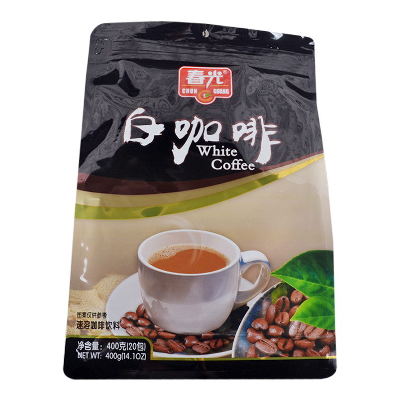 海南特产春光白咖啡咖啡400克速溶咖啡粉速溶咖啡