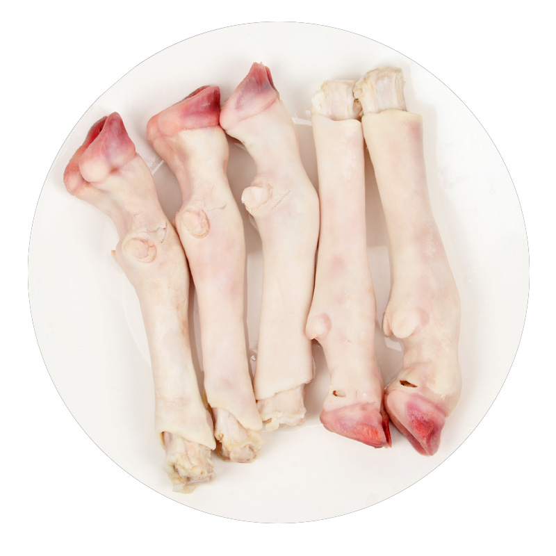 羊蹄冷冻生羊爪新鲜商用卤烧烤食材整只山羊蹄子冰冻带筋羊脚8只
