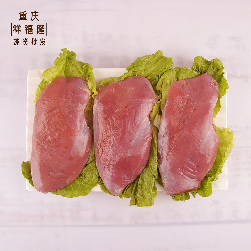 六和去皮鸭胸冷冻鸭脯肉去瘦肉新鲜冰冻宠物鸭肉