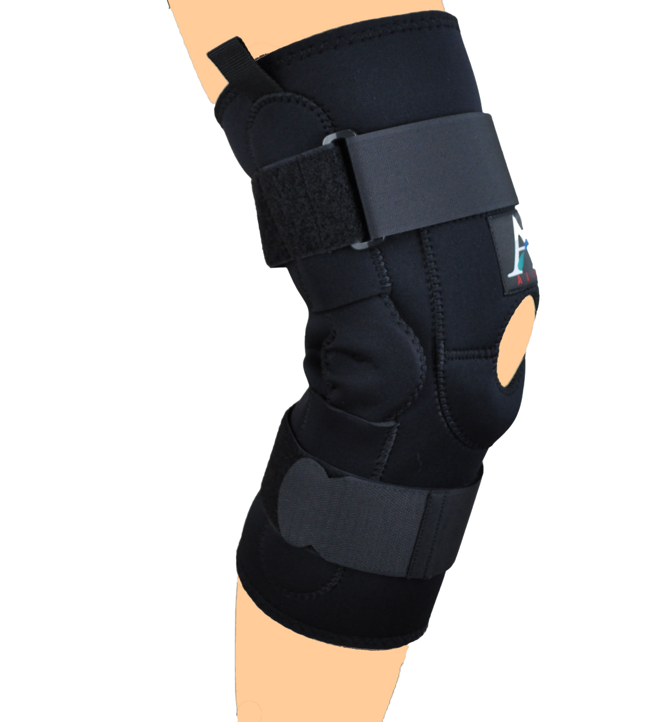 阿尔卑斯开式铰链功能护膝通用护具一类医疗器械产品护膝