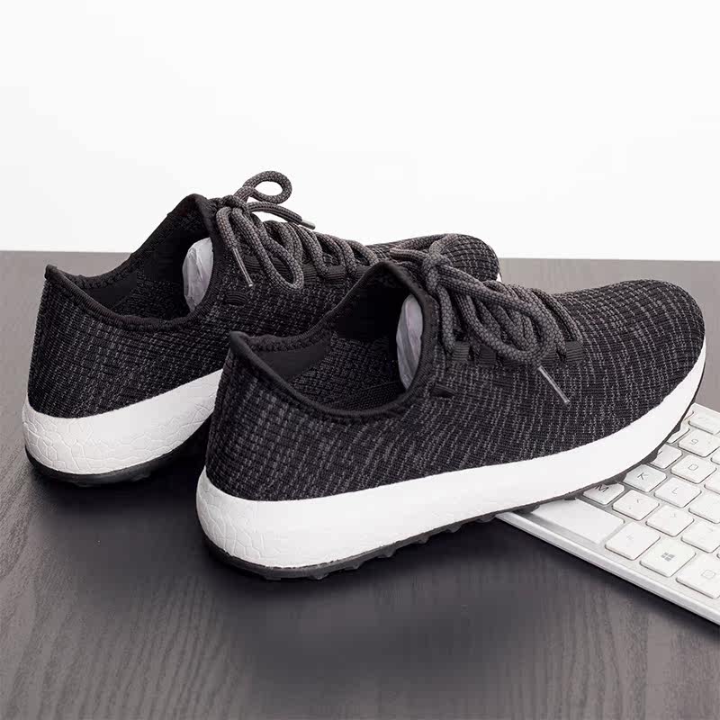 网鞋潮男今年流行的鞋子超轻百搭泡沫底鞋男单网鞋夏天透气运动鞋