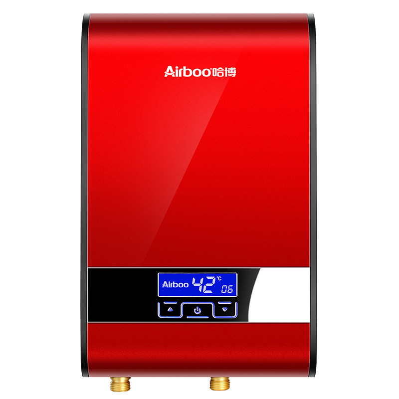 哈博即热电热水器家用速热小型过水热洗洗澡恒温即热式热水器