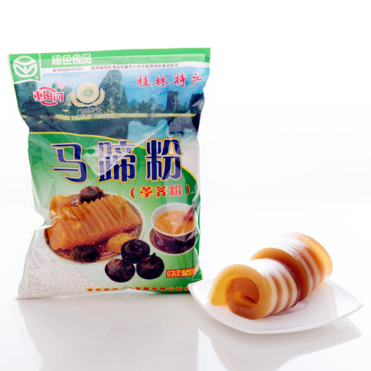 【新日期】4月产车田河纯马蹄粉500g*40袋 商用散装纯荸荠粉包邮 - 图0