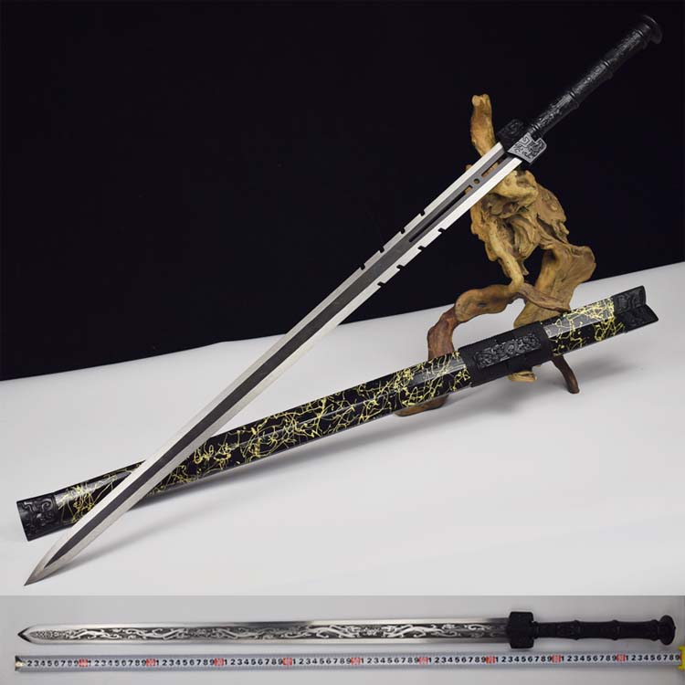 龙泉市镇宝剑手工刀剑八面汉剑防身锰钢刀具刀剑