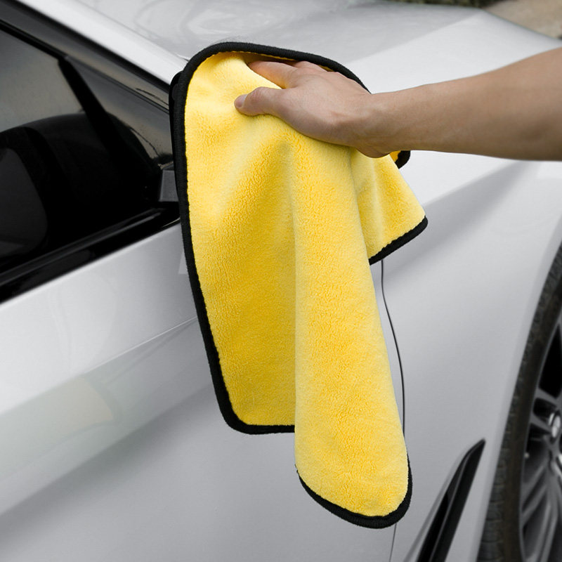 车载毛巾擦车巾专用巾玻璃清洁擦无痕擦车布超纤维不掉毛汽车抹布