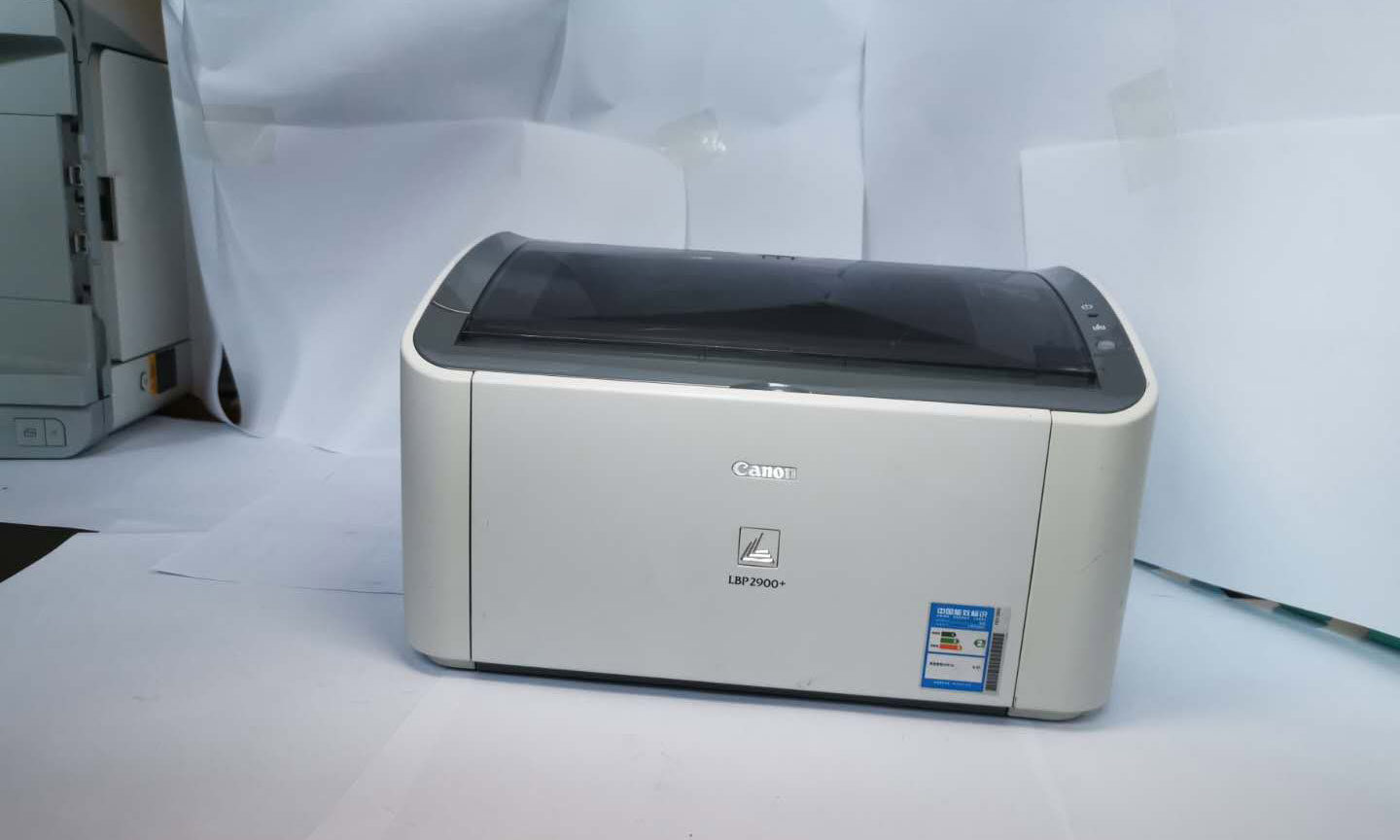 二手佳能lbp2900 3000 办公家用黑白激光打印机a4学生作业打印机 - 涵