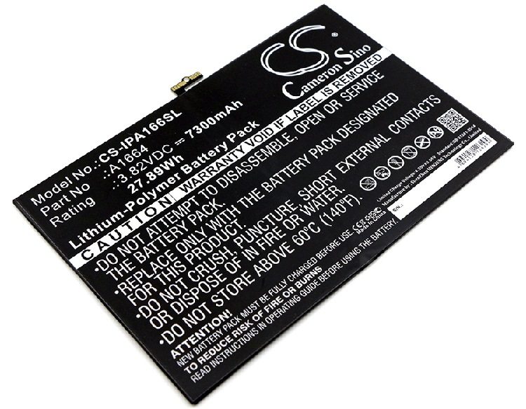 cameronsino适用苹果ipadpro平板电池a1664手机电池