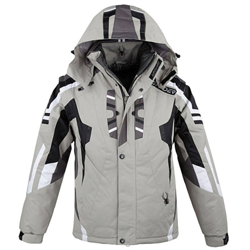 spyder蜘蛛滑雪服男款防水保暖透气专业单双板双板滑雪衣