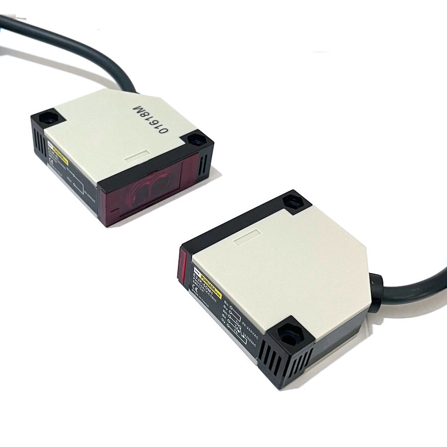方形红外线漫反射光电开关e3jk5dm15lac220vdc24v对射传感器传感器