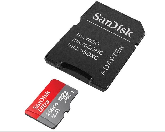sandisk/闪迪内存卡256g高速存储卡micro sd卡100m卡手机内存卡tf