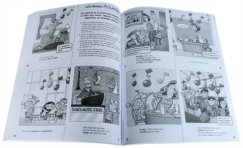 美国小学家庭教材 学乐语法故事绘本儿童图画书10本盒装 scholastic