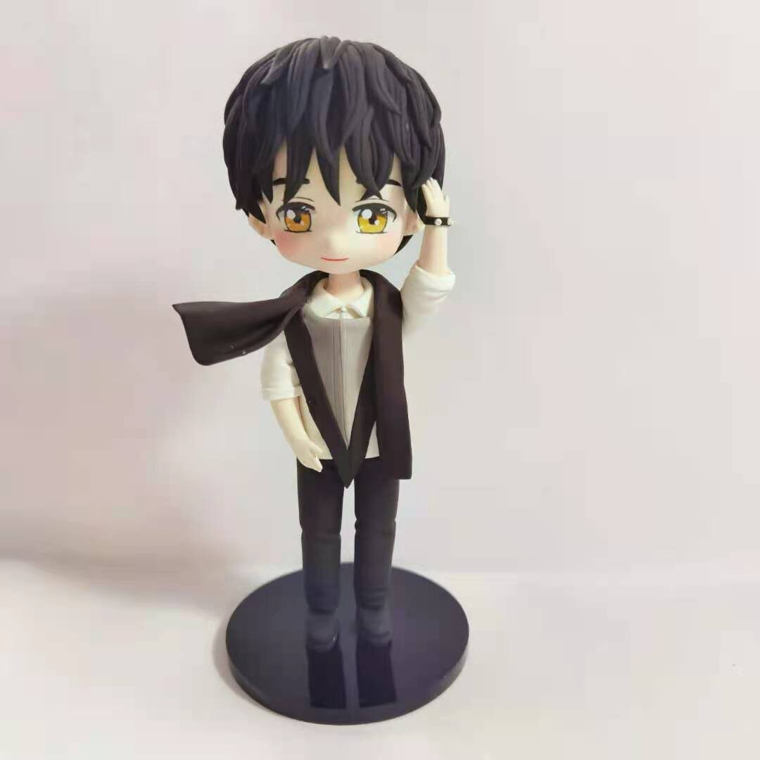 薛之谦人偶定做摆件树脂粘土手办超轻明星定制手办