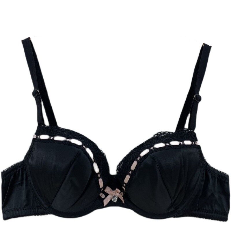 imis爱美丽内衣光面花边34钢托中厚海绵杯聚拢显大文胸im11akg1