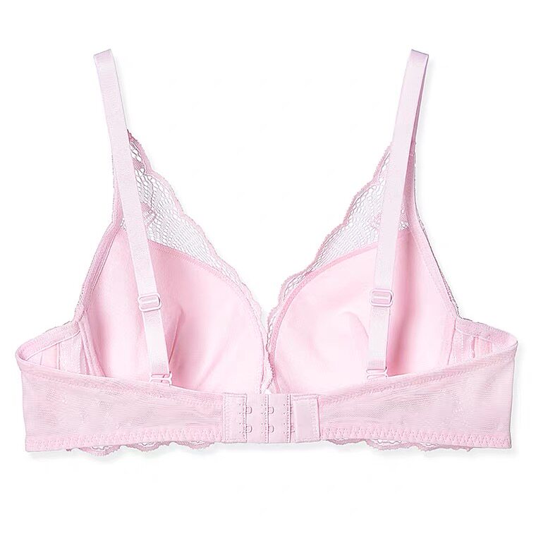 爱慕旗下心爱内衣水曼波纹34厚模杯钢托小胸聚拢显大文胸sl14392