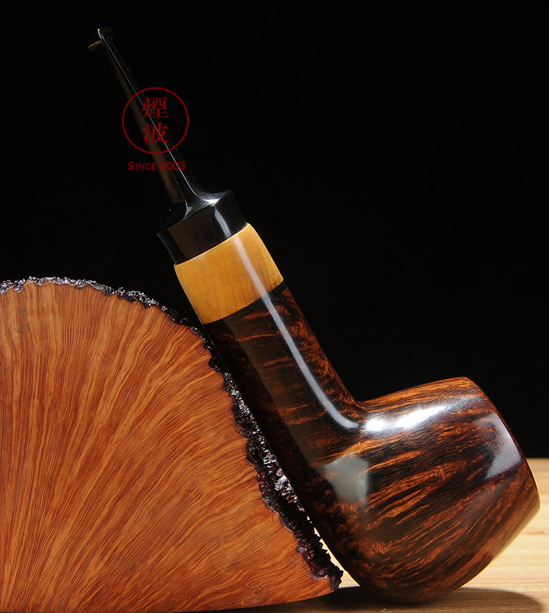 烟波 美国 jeff alan billiard chubby 手工 进口石楠木 烟斗