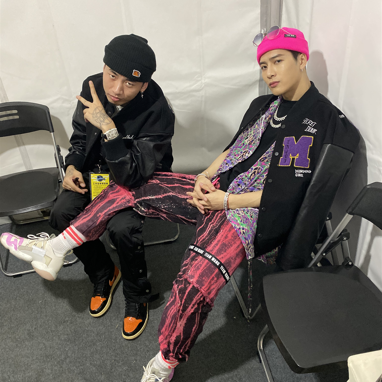 MEDM外套男女潮情侣装潮流宽松秋季美式棒球服夹克王嘉尔同款上衣