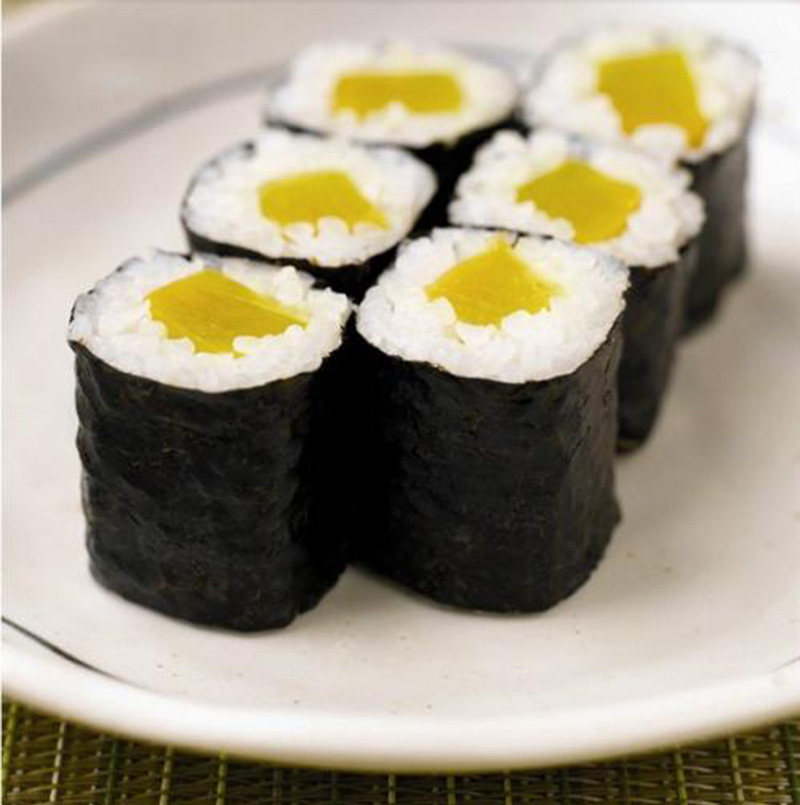 八兴寿司黄萝卜切条大根条寿司紫菜包饭专用免切萝卜条酱腌菜1kg