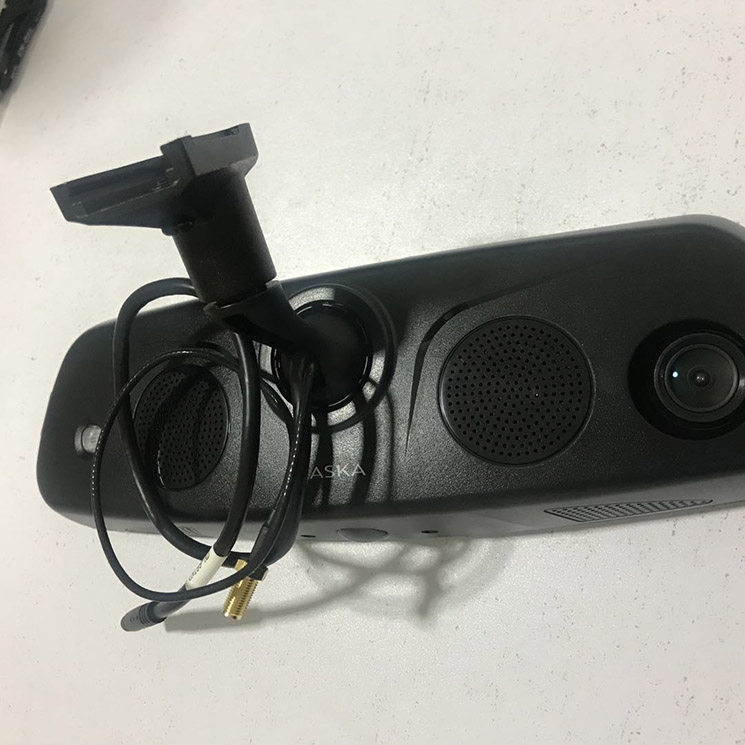 支架适用卡仕达云镜换车改装更换专车专用后视镜gps支架