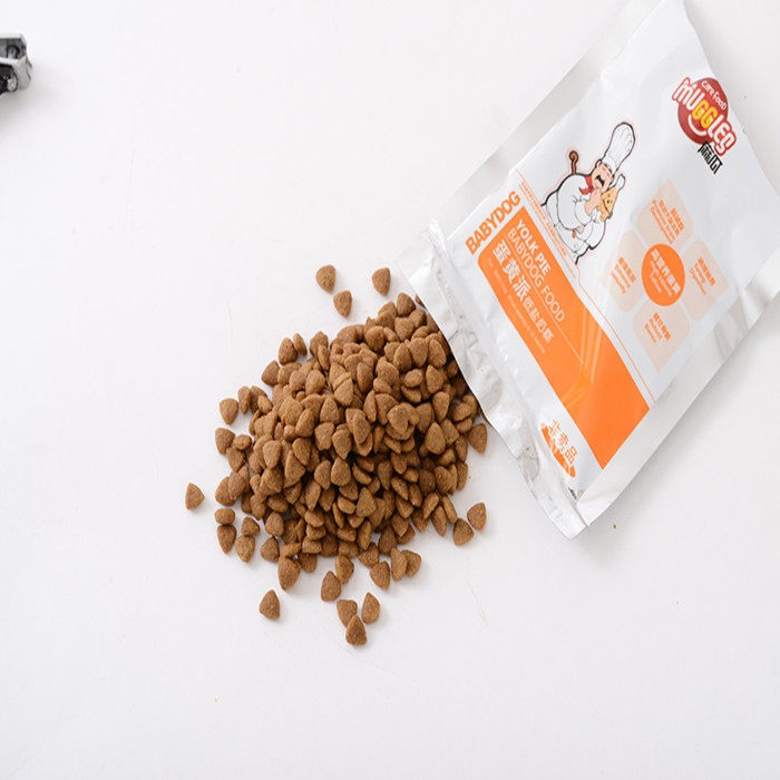 麻瓜狗粮5kg蛋黄派低盐奶糕调理肠胃助长离乳期幼犬粮5kg去泪痕