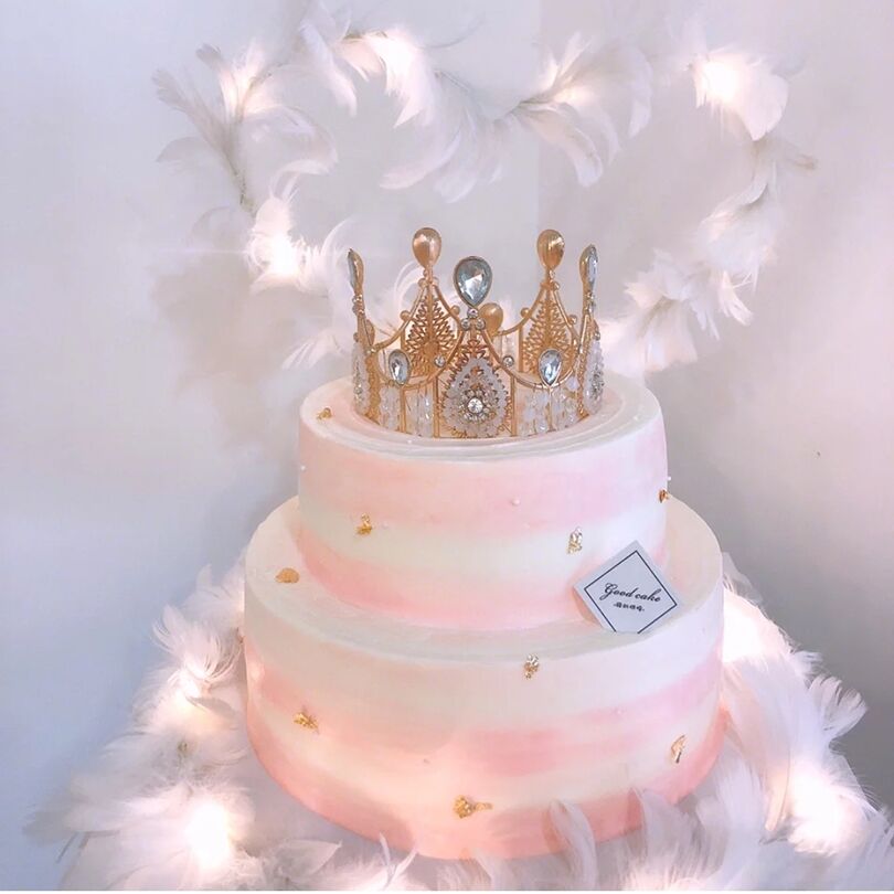 双层七夕鲜花生日蛋糕朋友哈尔滨长春吉林大庆沈阳新鲜生日蛋糕