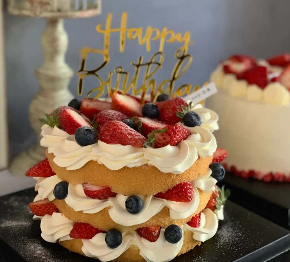 网红新款草莓生日蛋糕吉林市沈阳长春四平辽源哈尔滨同城配送