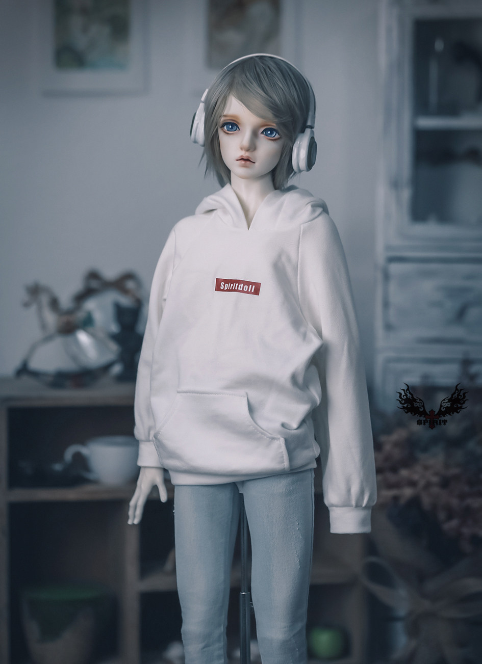 3分大叔叔叔sd17尺寸bjd娃娃黑白2色衣帽bjd