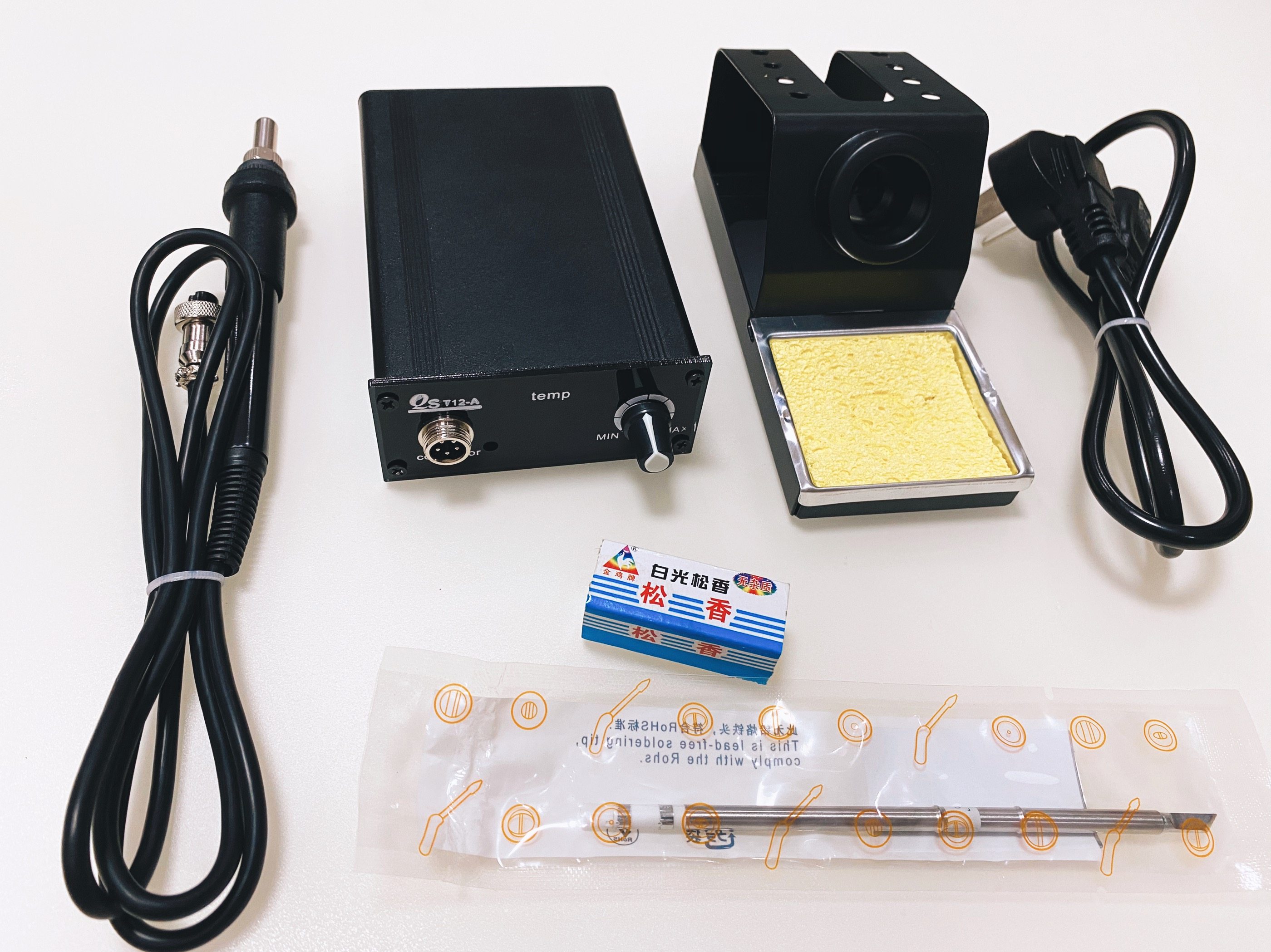 白菜白光t12焊台电烙铁便携式恒温温带自动休眠焊台