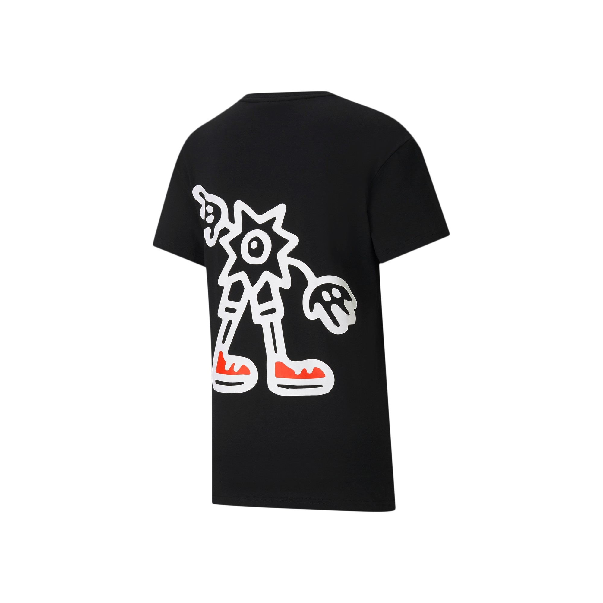 puma彪马官方正品 女子 mr doodle 联名款印花短袖t恤 598691 84.5元