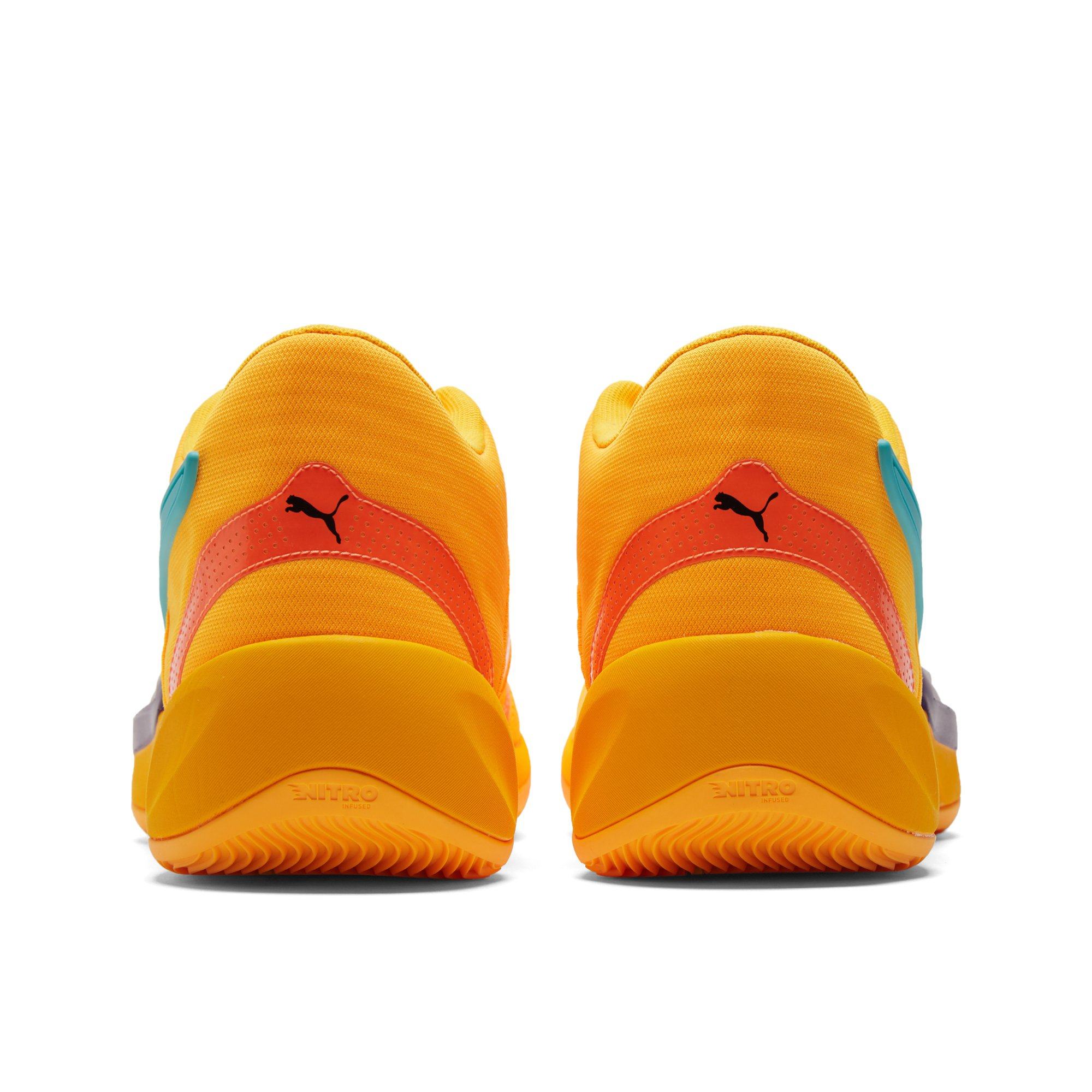 puma彪马官方新款男子轻量缓震篮球鞋risenitro377012