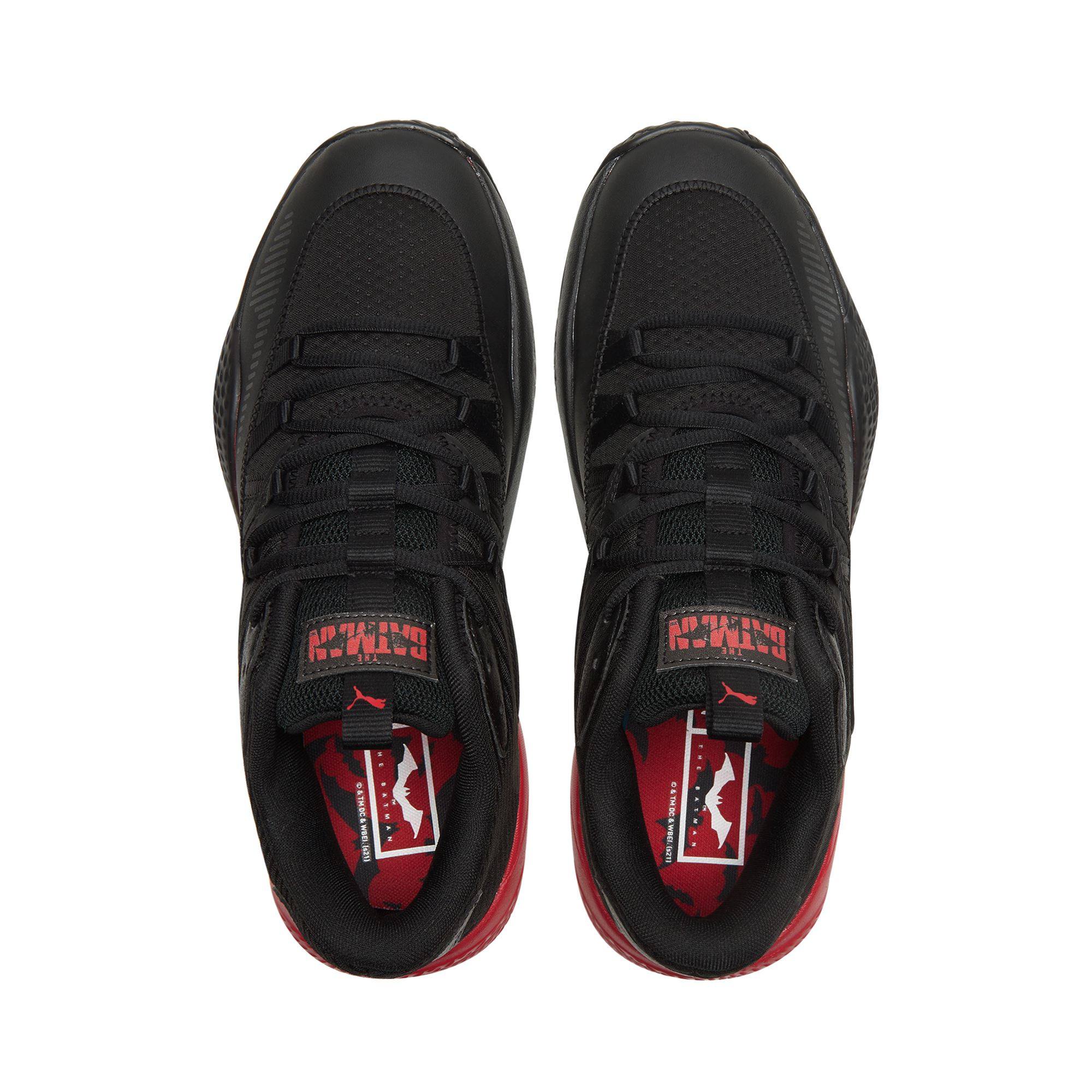 puma彪马官方男子蝙蝠侠联名款篮球鞋courtrider篮球鞋