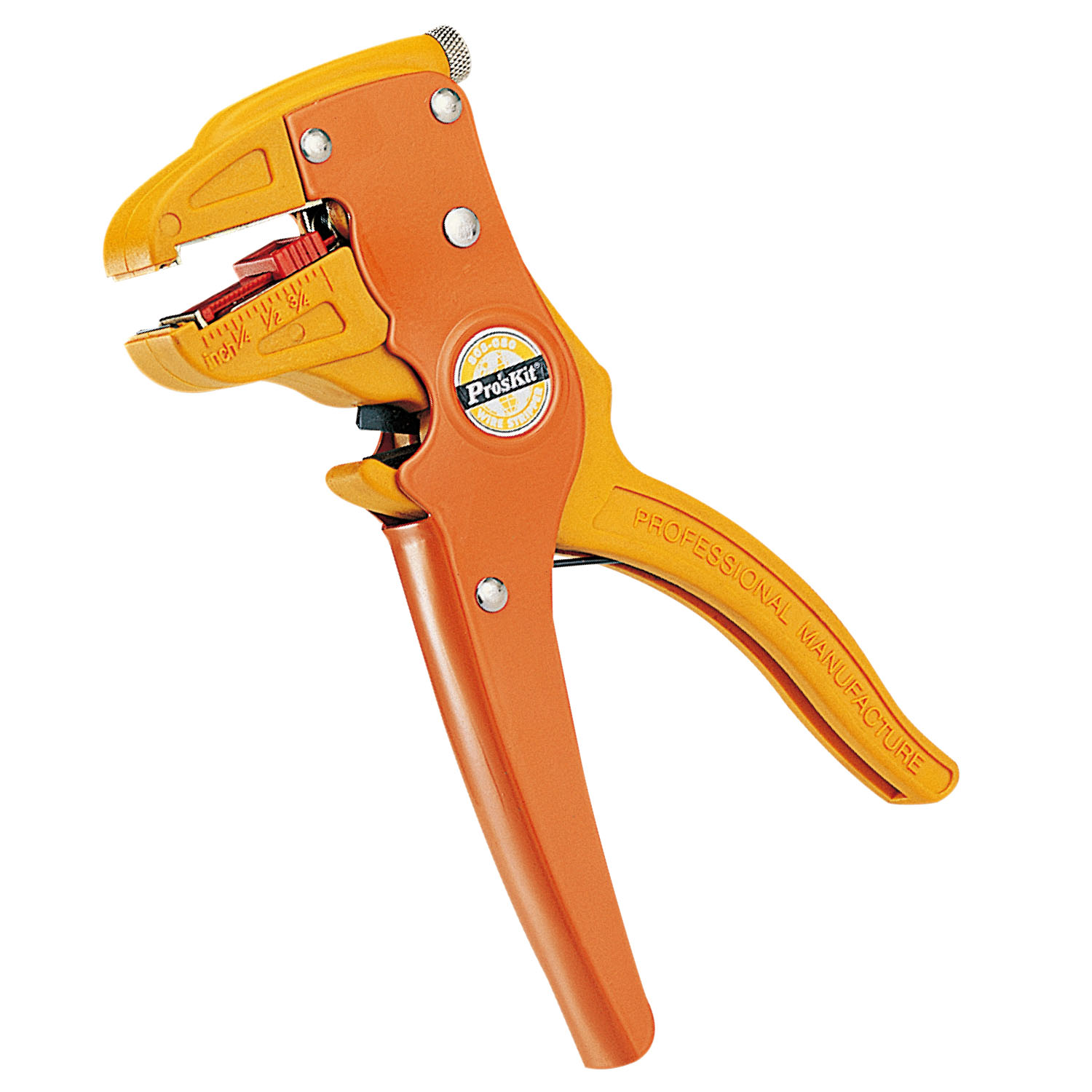 台湾宝工proskit808080进口鸭嘴型单排自动多功能剥线钳