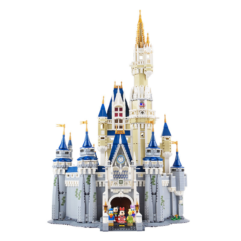 乐高积木71040迪士尼城堡游乐园女孩建筑成人高难度塑料积木