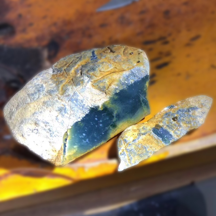 天然翡翠货玉原石毛半明危料现场选料直播代购私人珠宝奇石