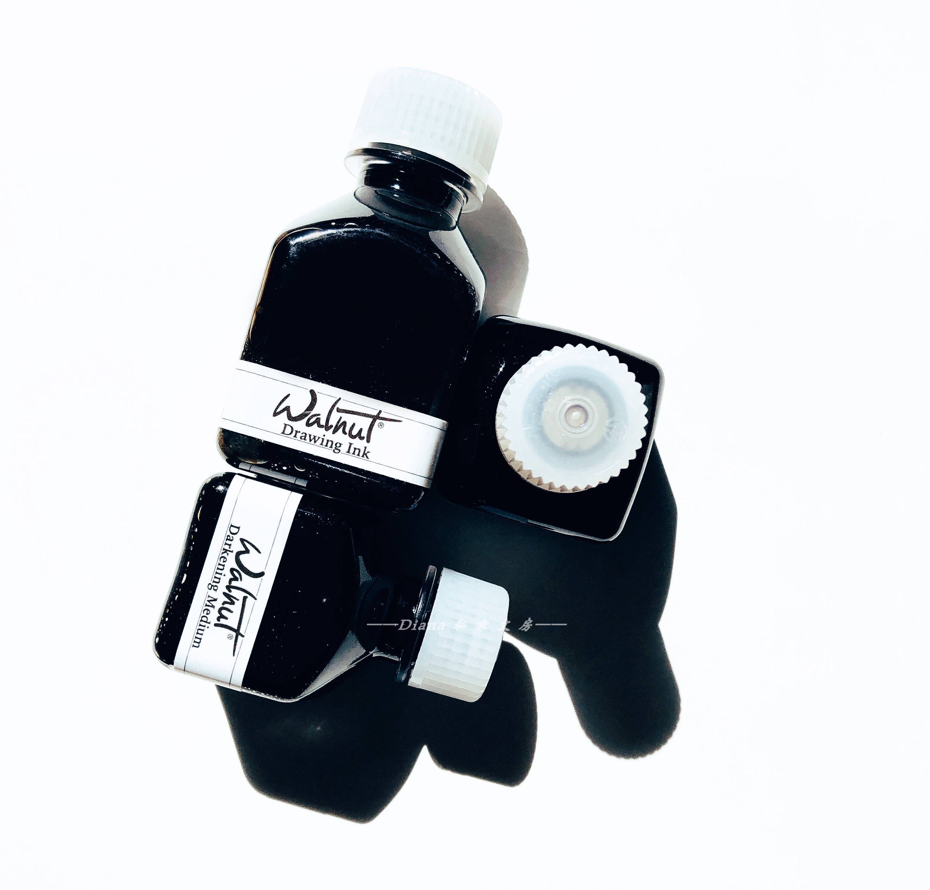 美国walnut胡桃木墨水英文书法专用点尖水笔eserop笔用墨水