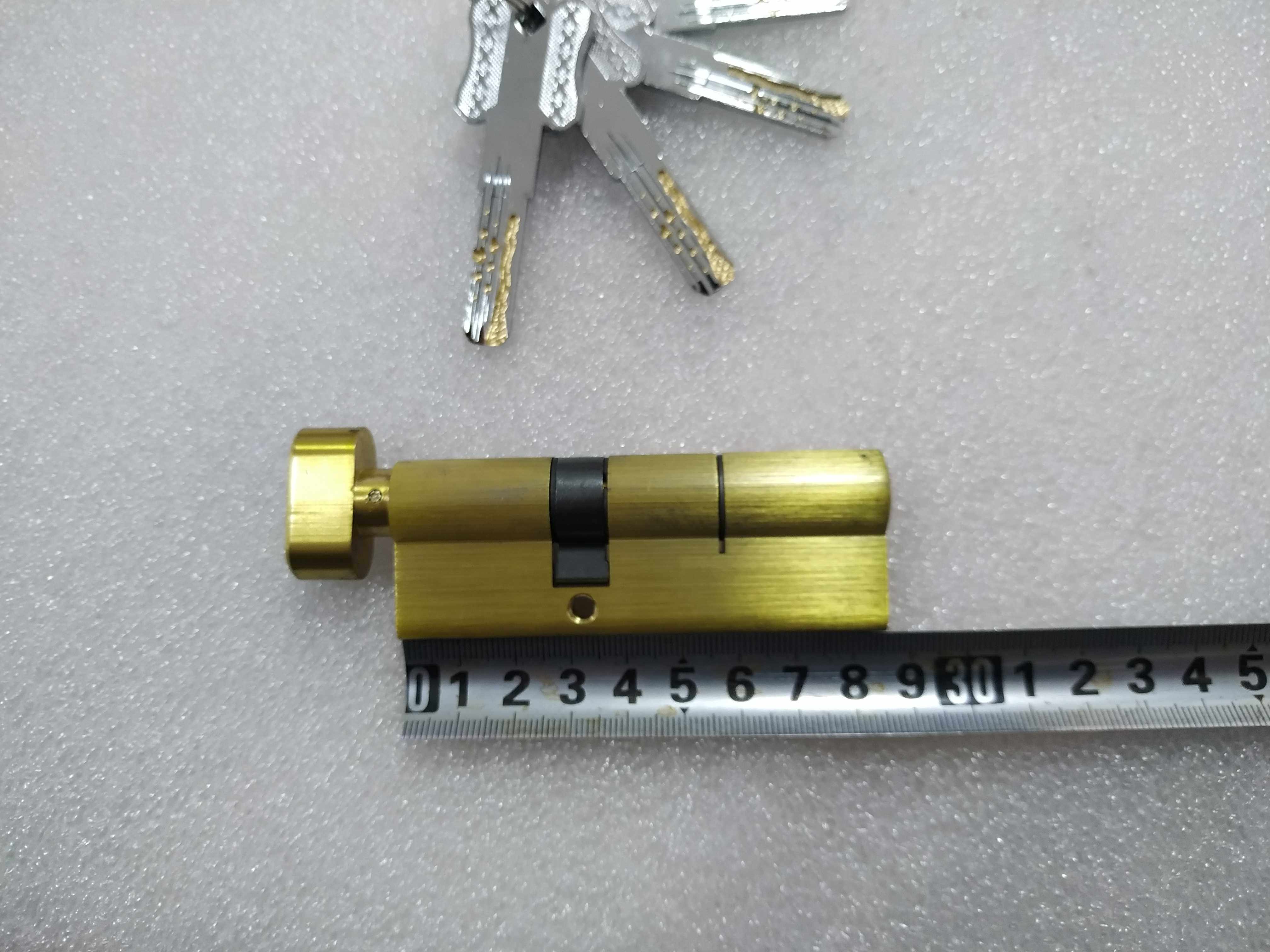 单开锁开锁纯铜单开葫芦门锁防盗门防盗机械机械门锁