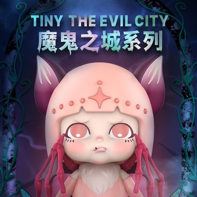 萌趣tinyevilcity魔鬼之城盲盒第二季潮玩可爱手办公仔摆件礼物