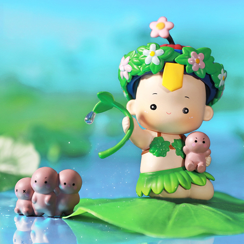 十二栋小姜丝神话传说盲盒第三弹小僵尸潮玩可爱潮玩盲盒