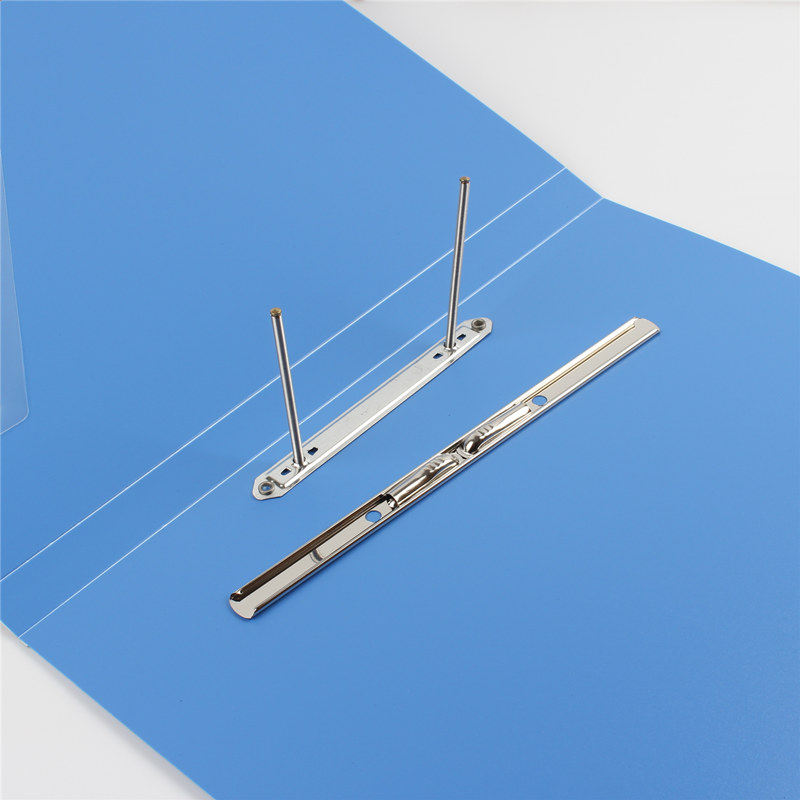 打孔文件夹高尚塑料黑色蓝色装订管理文件资料文件夹