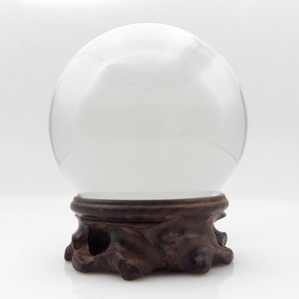 50.60.70.80.90.100.120mm 透明大玻璃球实心水晶球摆件装 - 爱购网