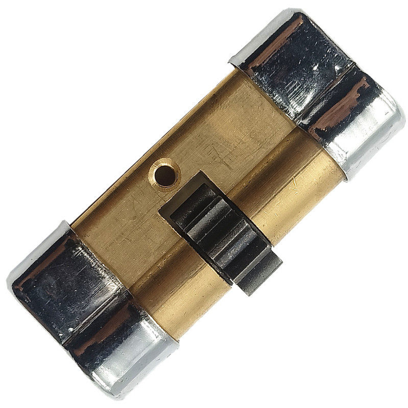 超c级双叶片锁芯 龙甲防盗门十齿轮 老式大连dl泰祥10齿轮锁 83mm