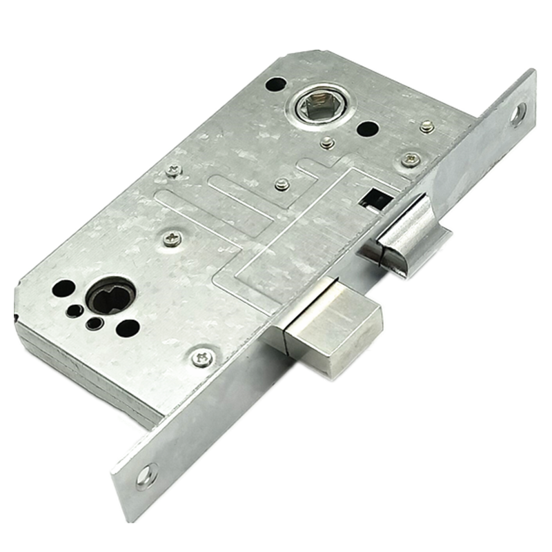 防火锁体防火门门锁不锈钢圆管管井通道专用机械门锁