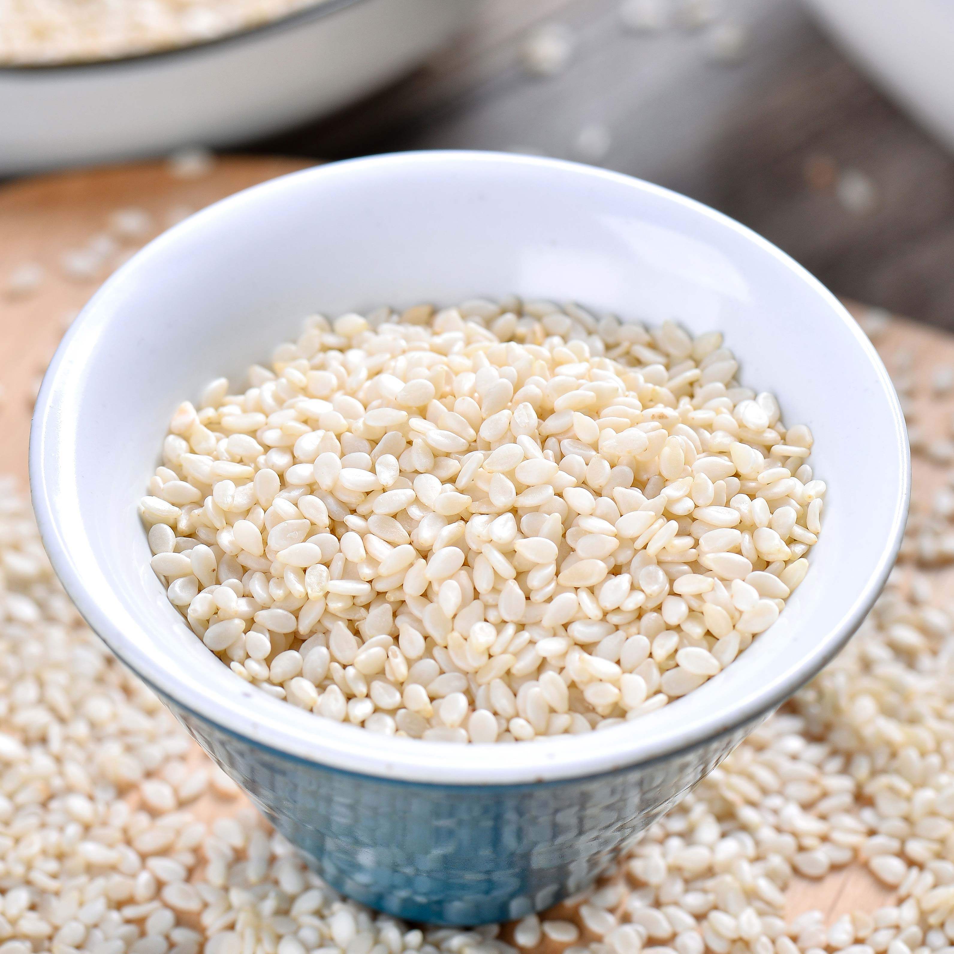 芝麻白芝麻炒熟榨油无沙生白干净新芝麻去皮500g其它粮食