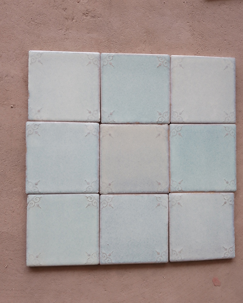 花砖厨房小墙砖花边腰线手工砖窑变釉面浴室客厅阳台瓷砖欧式田园