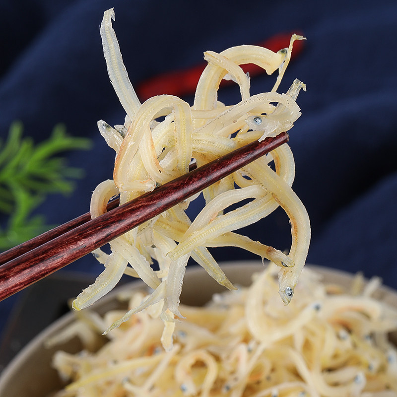 银鱼野生淡干小银500g无盐面条鱼干丁香干货鱼干