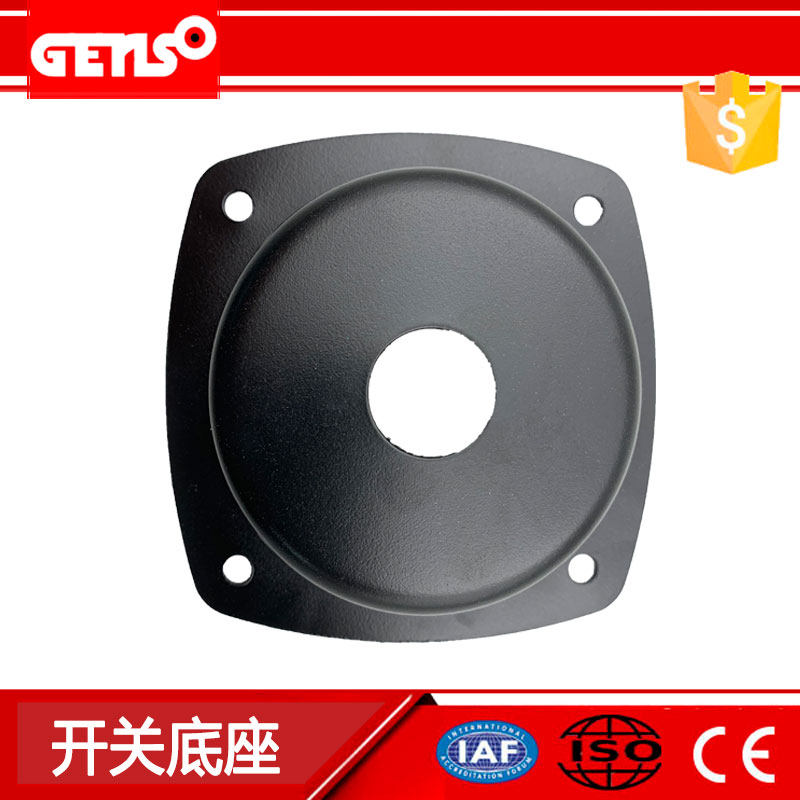 静音音箱柴油发电机组不锈钢急停座按钮开关底座铁制发电机组零部件