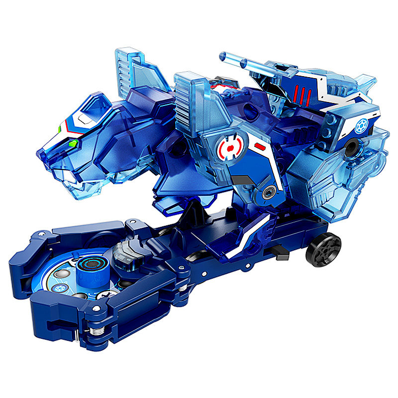 正版奥迪双钻爆裂飞车1代绝地雄狮轰天暴龙丛林儿童机器人